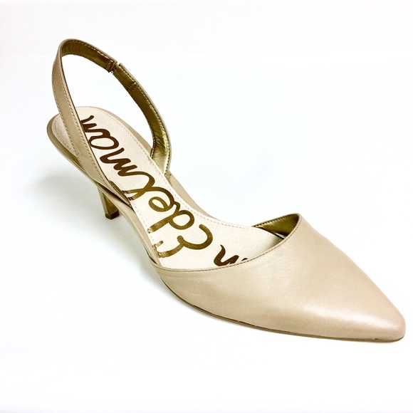 Sam Edelman Shoes - SAM EDELMAN Slingback Tan Pumps